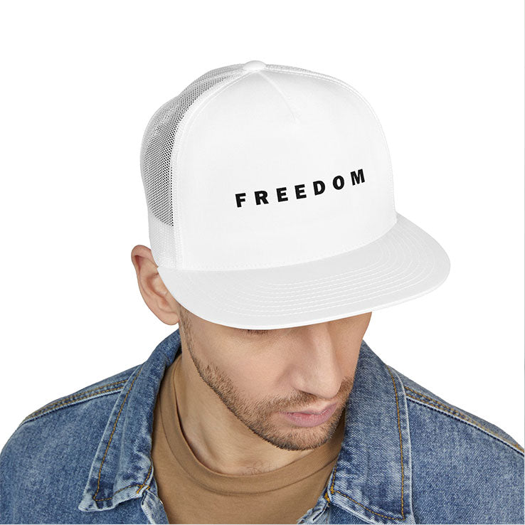 Freedom Charlie Kirk Trucker Cap Unisex