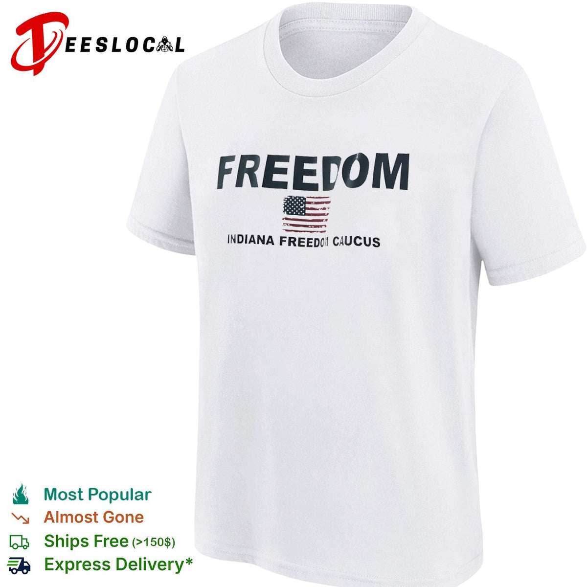 Freedom Indiana Freedom Caucus American Flag shirt Unisex