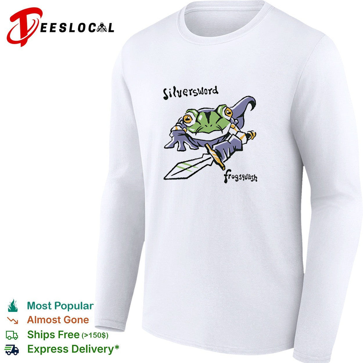 Frog aka Glenn from Chrono Trigger in the style of Silverchair’s album Frogstomp shirt Unisex