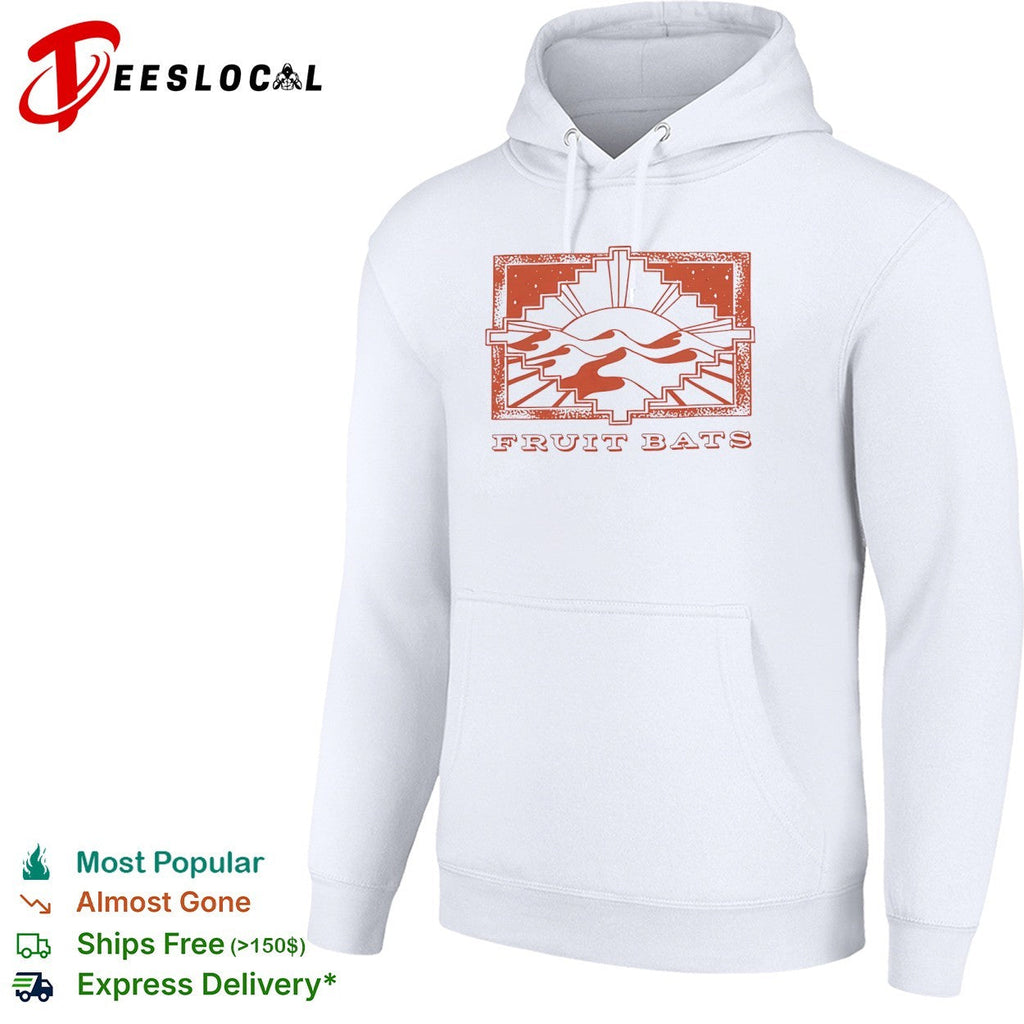 Fruit Bats Band Sun Desert Landscape Art shirt Unisex