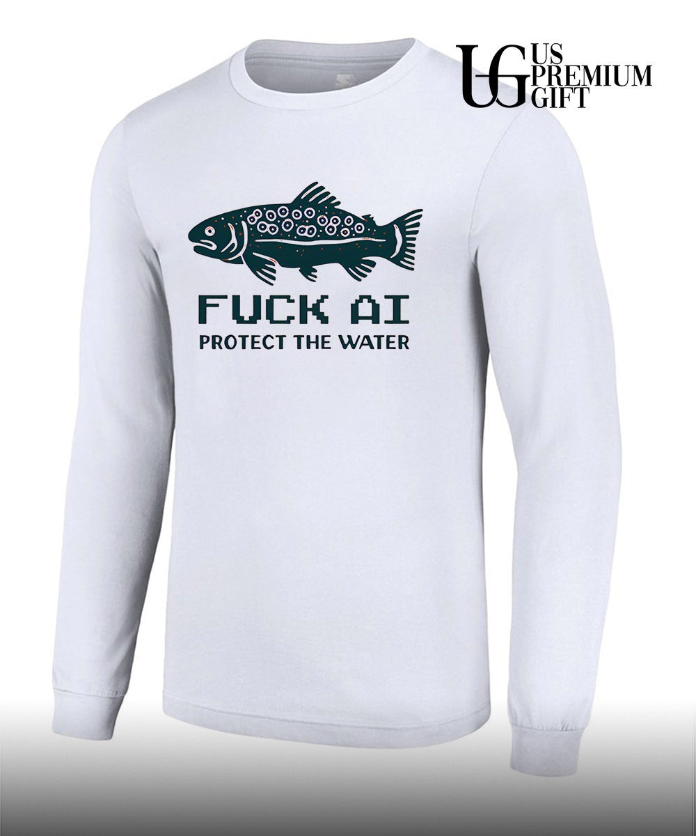 Fuck AI protect the water shirt Unisex