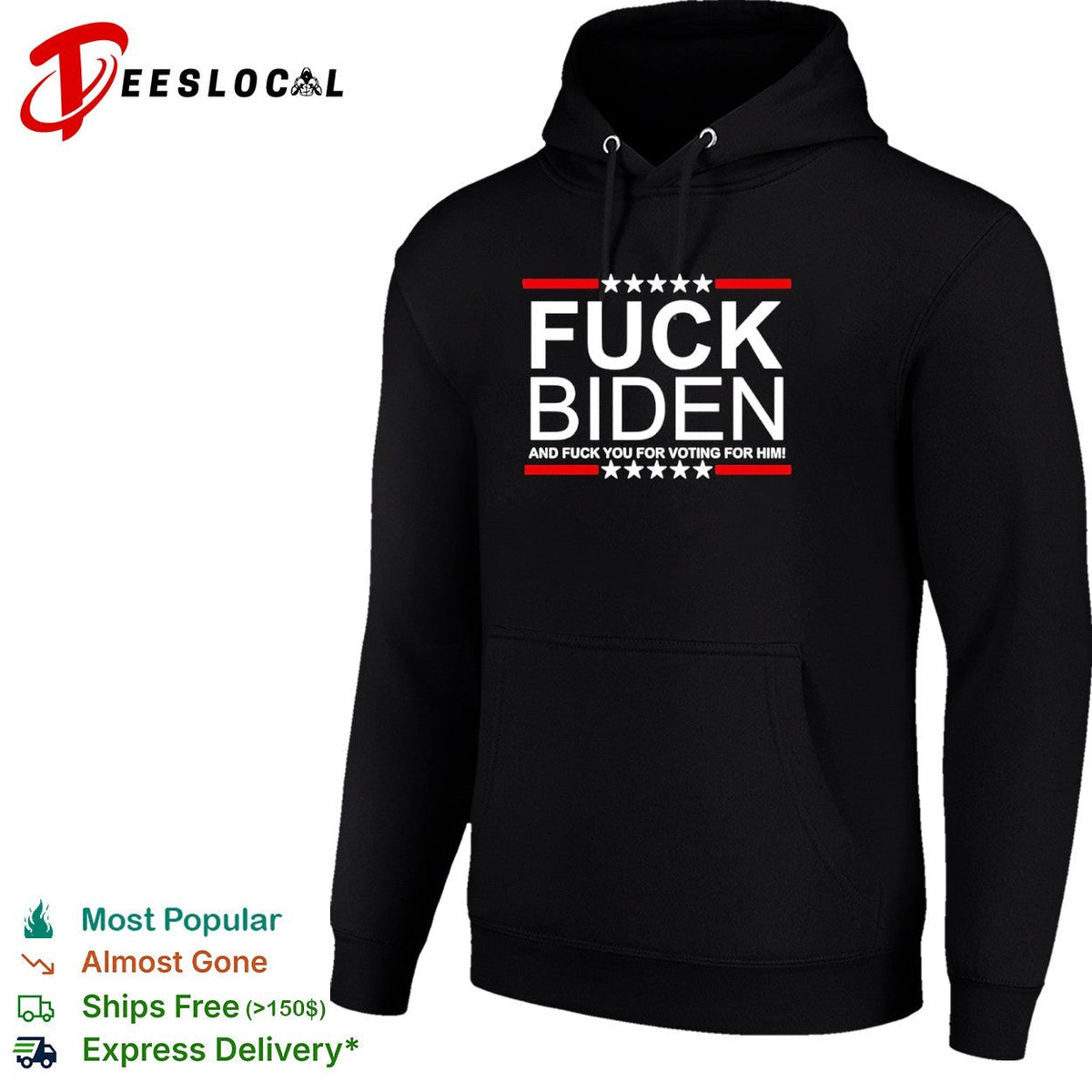 Fuck Biden and fuck you for voting for him shirt Unisex