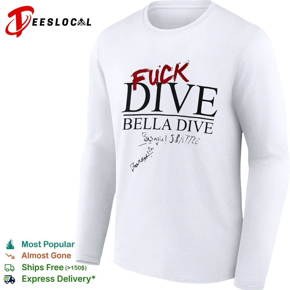 Fuck Dive Bella Dive shirt Unisex