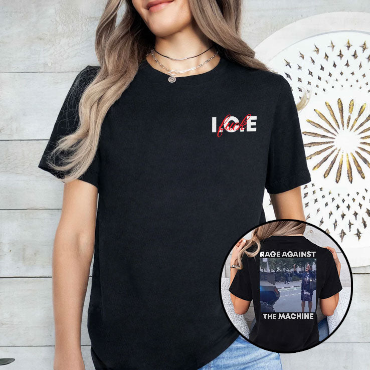 Fuck ICE Polka Dot Dress Baddie NYC Shirt Unisex