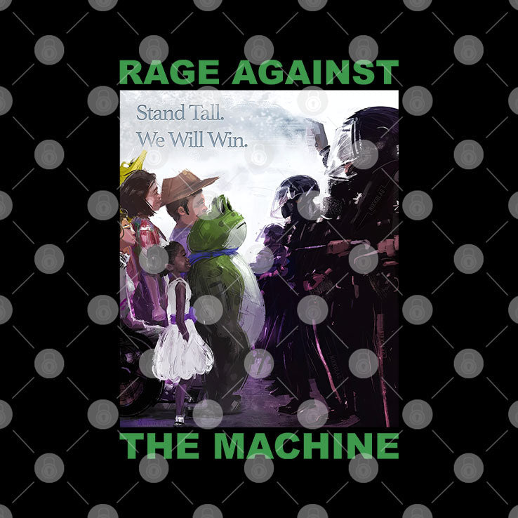 Fuck ICE Rage Against The Machine Portland Frog Shirt Unisex