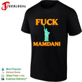 Fuck Mamdani Statue of Liberty Liberty Enlightening the World American flag shirt Unisex