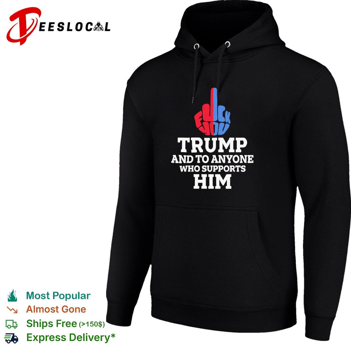 Fuck You Trump and to Anyone Who Supports Him Shirt Unisex
