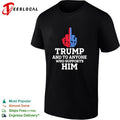 Fuck You Trump and to Anyone Who Supports Him Shirt Unisex