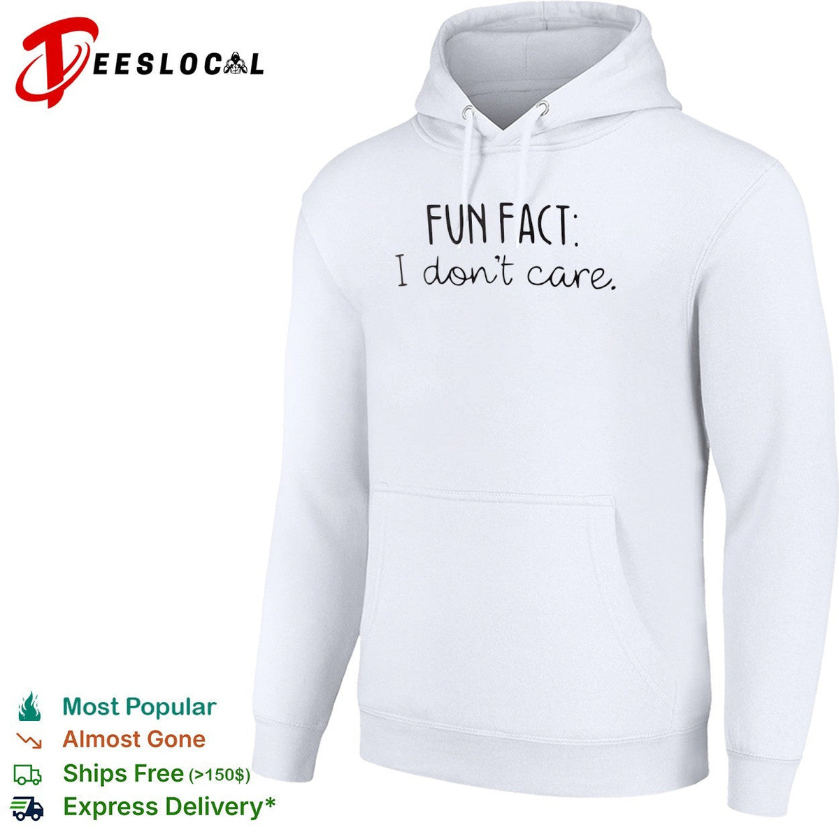 Fun Fact I don’t care shirt Unisex