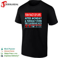 Fun fact of life calendar says WTF shirt Unisex