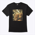 Funny Distressed Doll Smoking T Shirt Unisex