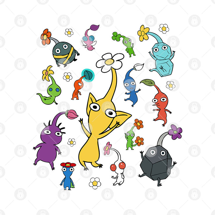 Funny Pikmin T Shirt Unisex