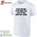 Funny adult humor bold text white background shirt Unisex