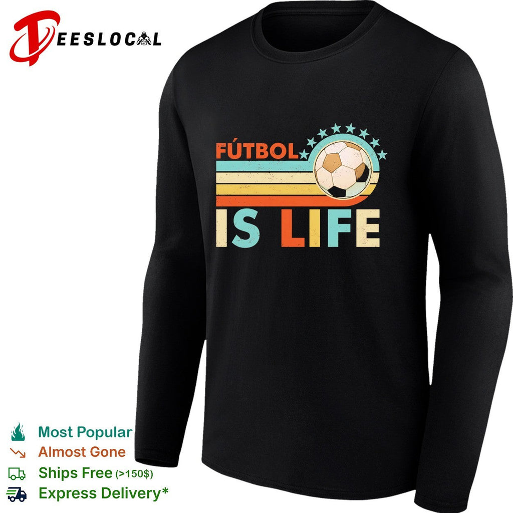 Futbol is life football vintage shirt Unisex