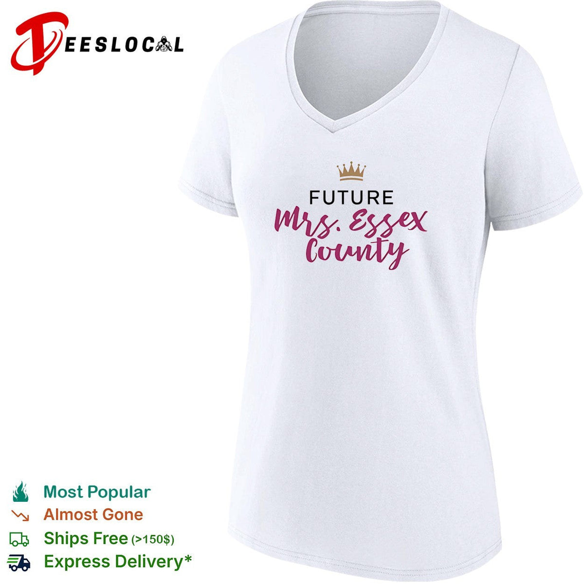 Future Mrs Essex County vintage shirt Unisex
