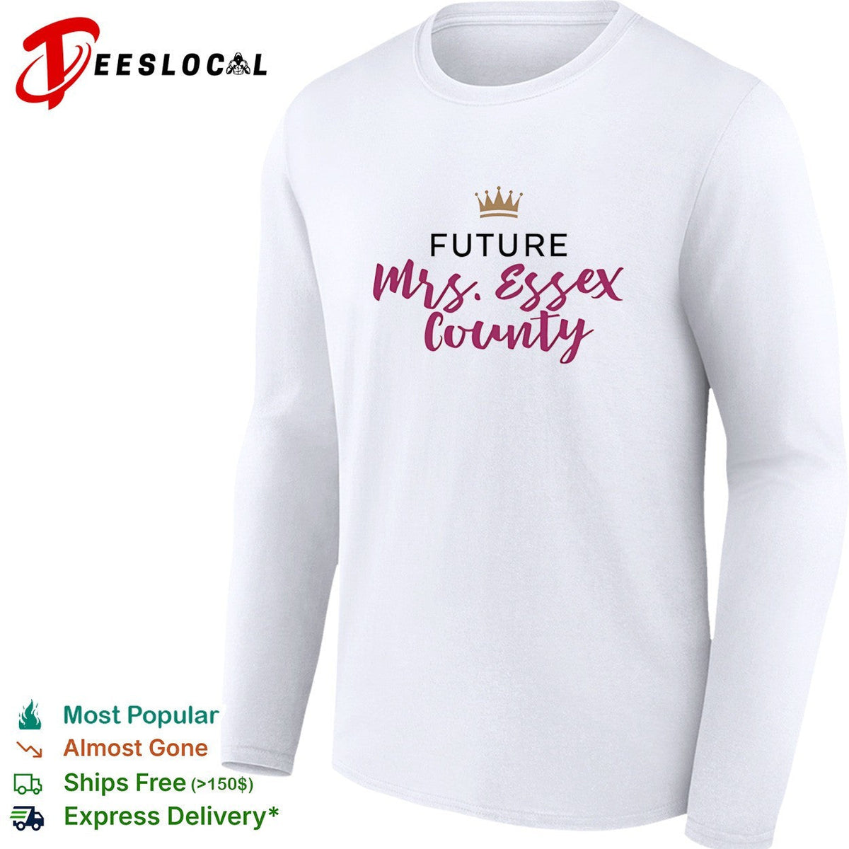 Future Mrs Essex County vintage shirt Unisex