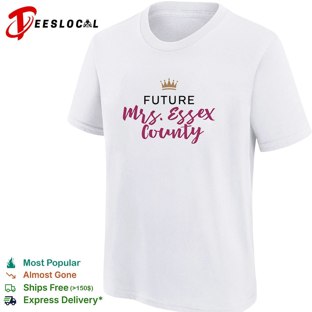 Future Mrs Essex County vintage shirt Unisex