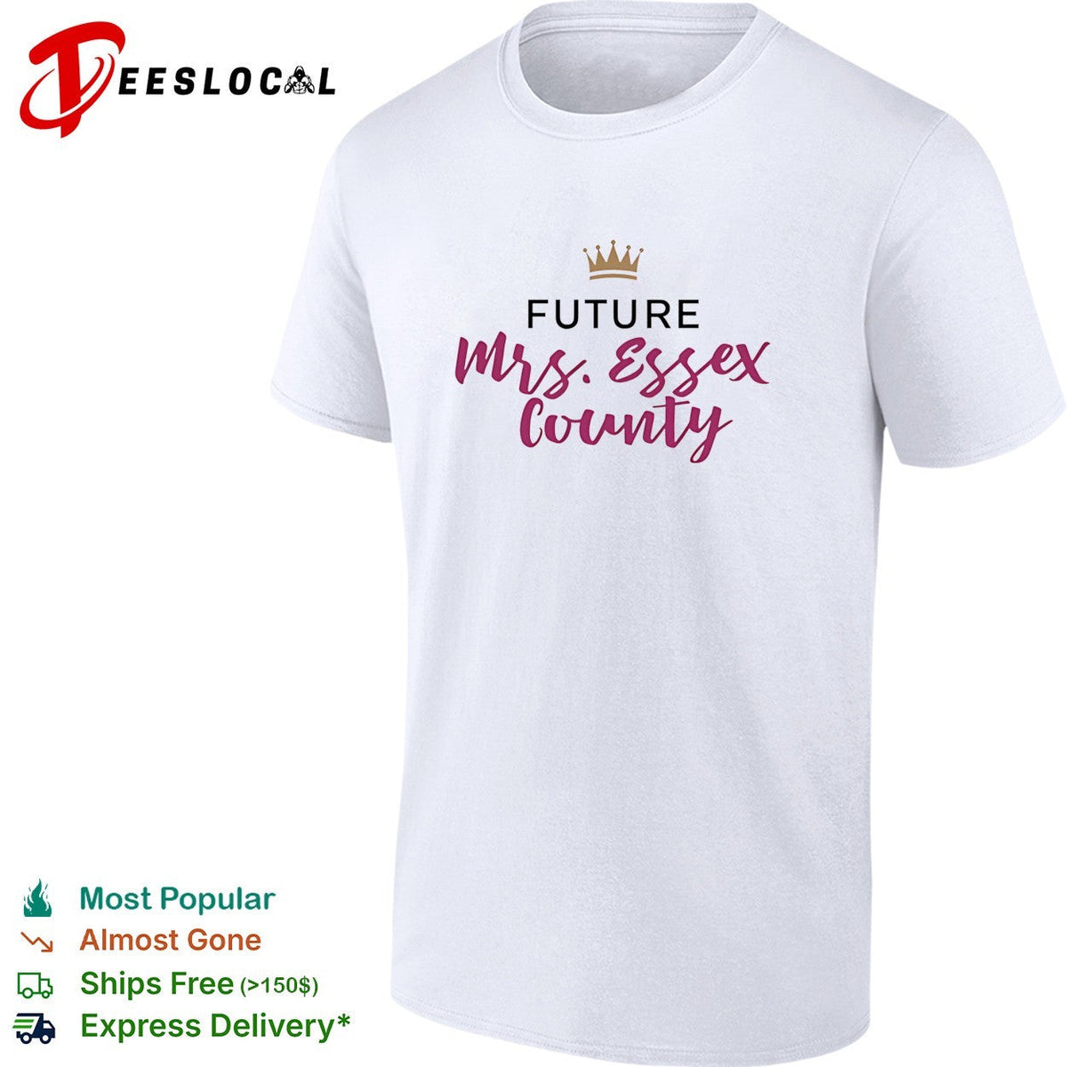 Future Mrs Essex County vintage shirt Unisex