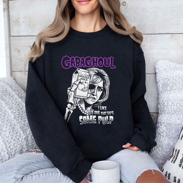 Gabaghoul I Like The One That Says Some Pulp Orange Juice Shirt Unisex