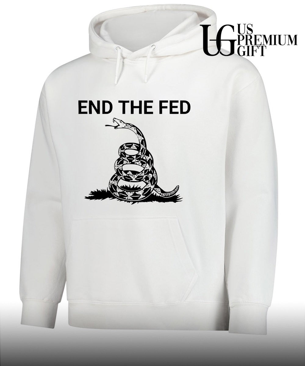 Gadsden Flag Snake End The Fed shirt Unisex