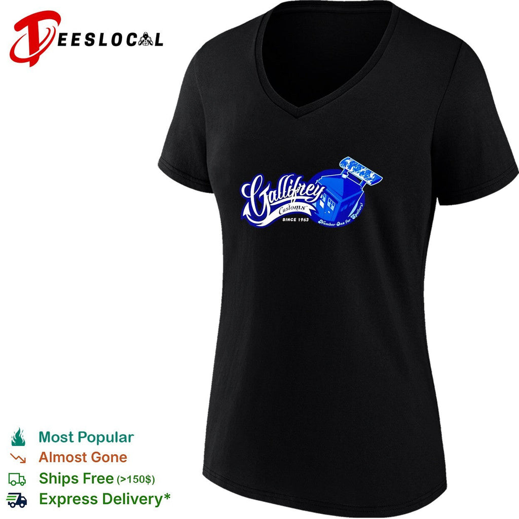 Gallifrey Customs TARDIS since 1963 Doctor Who skateboard shirt Unisex