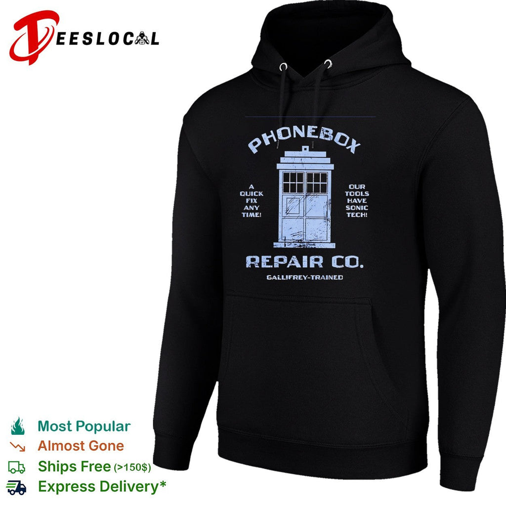 Gallifrey-trained Phonebox repair co a quick fix any time shirt Unisex