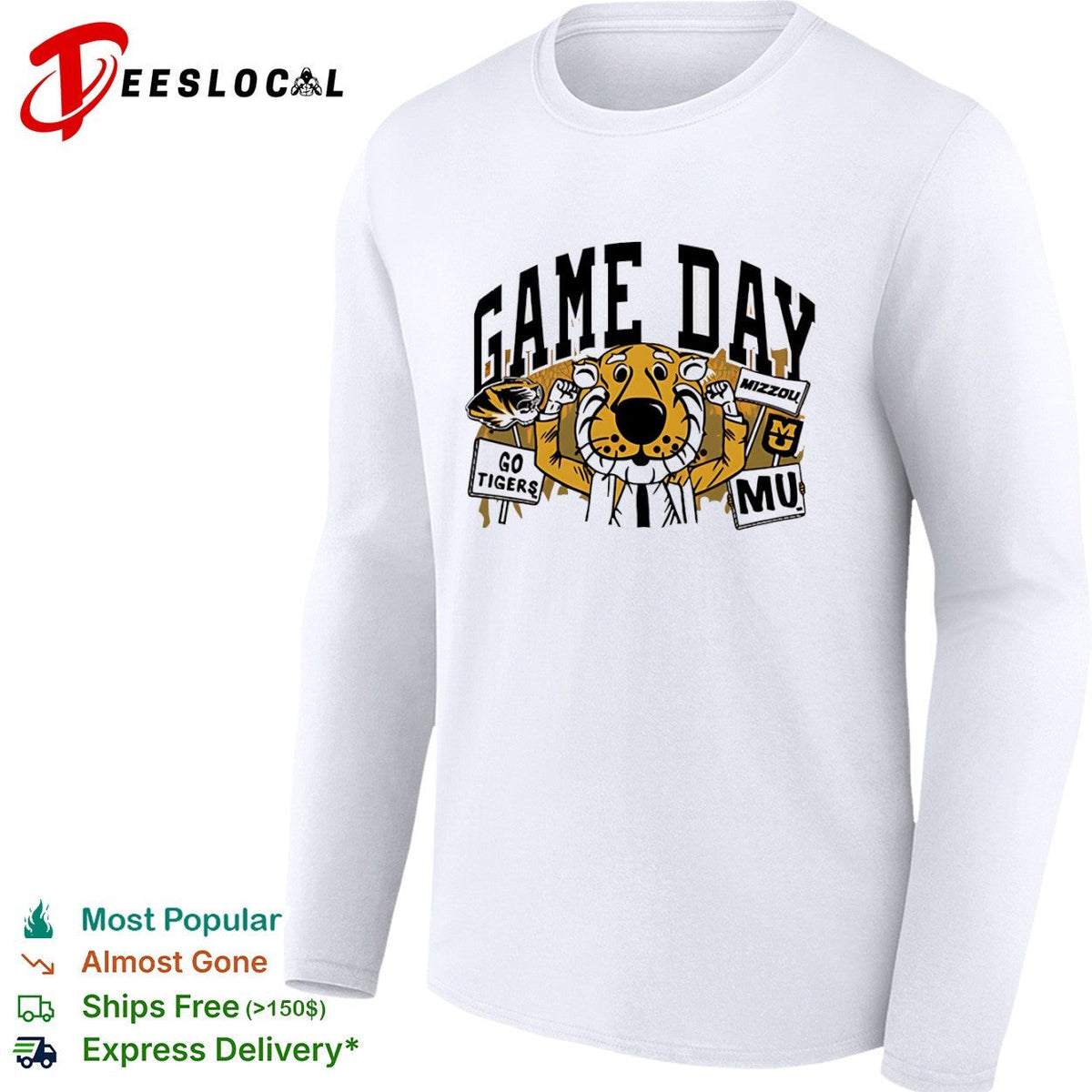Game Day Truman the Tiger Mizzou Tigers shirt Unisex