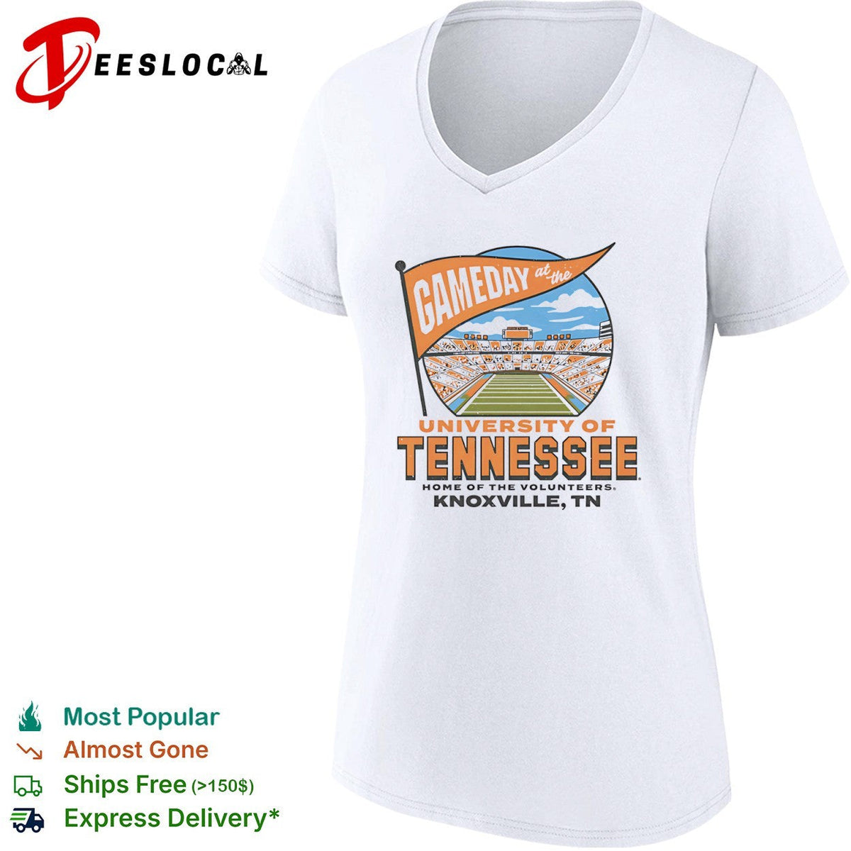 Gameday at the University of Tennessee Volunteers Knoxville TN shirt Unisex