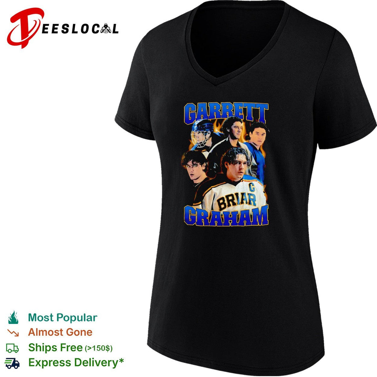 Garrett Graham Briar Hockey Off Campus Elle Kennedy Book Inspired Graphic shirt Unisex