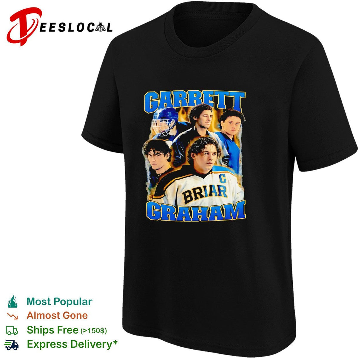 Garrett Graham Briar Hockey Off Campus Elle Kennedy Series Fan Fictional Sports shirt Unisex