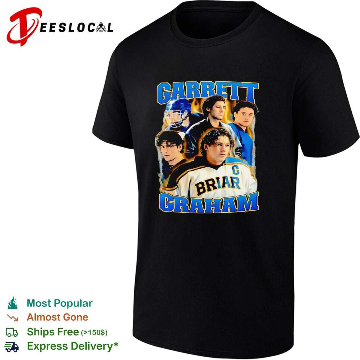 Garrett Graham Briar Hockey Off Campus Elle Kennedy Series Fan Fictional Sports shirt Unisex