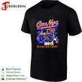 Gas NYC in gas we trust skeleton baseball Mets fan dark shirt Unisex