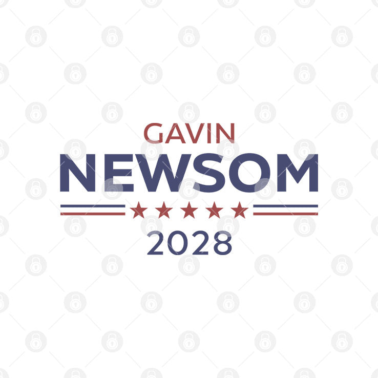 Gavin Newsom 2028 T Shirt Unisex