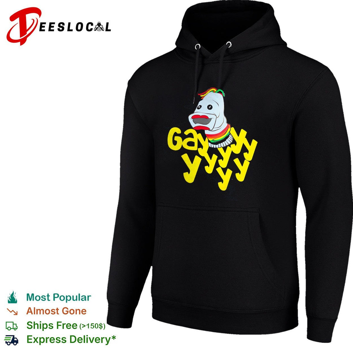 Gay yyyyyy Sock Puppet Rainbow shirt Unisex