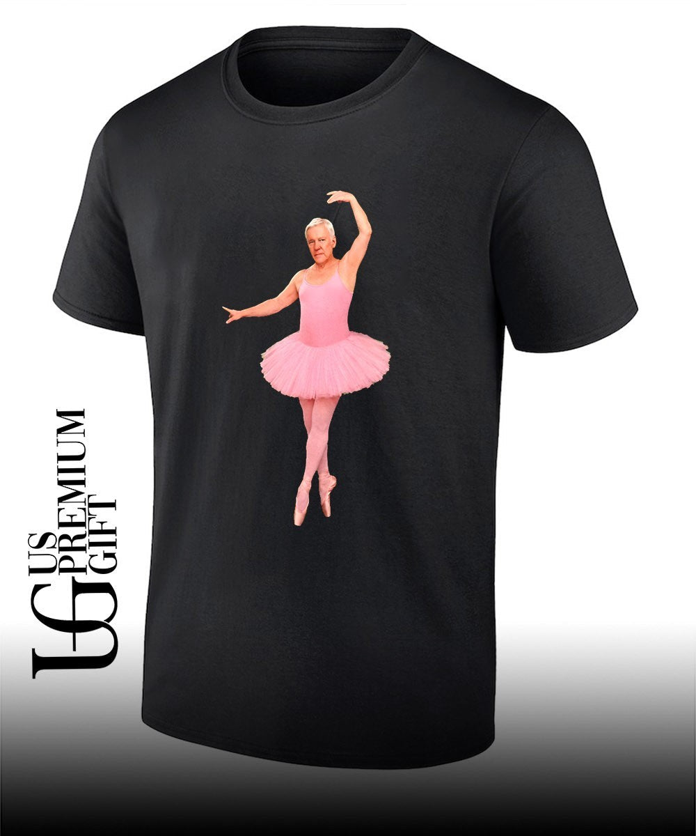 Geddy Lee wearing Pink Ballerina Alex Lifeson shirt Unisex