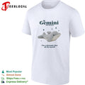 Gemini the Dolphin Im a dynamic duo all by myself zodiac astrology novelty shirt Unisex
