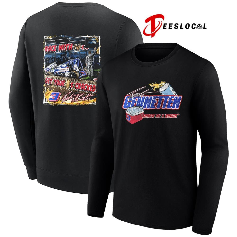 Gennetten throw me a Busch race with squirrels signature shirt Unisex