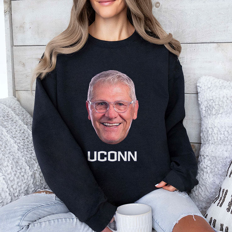 Geno Auriemma UConn Huskies T Shirt Unisex