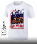 George Washington American Revolution get in loser we’re xrossing the Delaware shirt Unisex