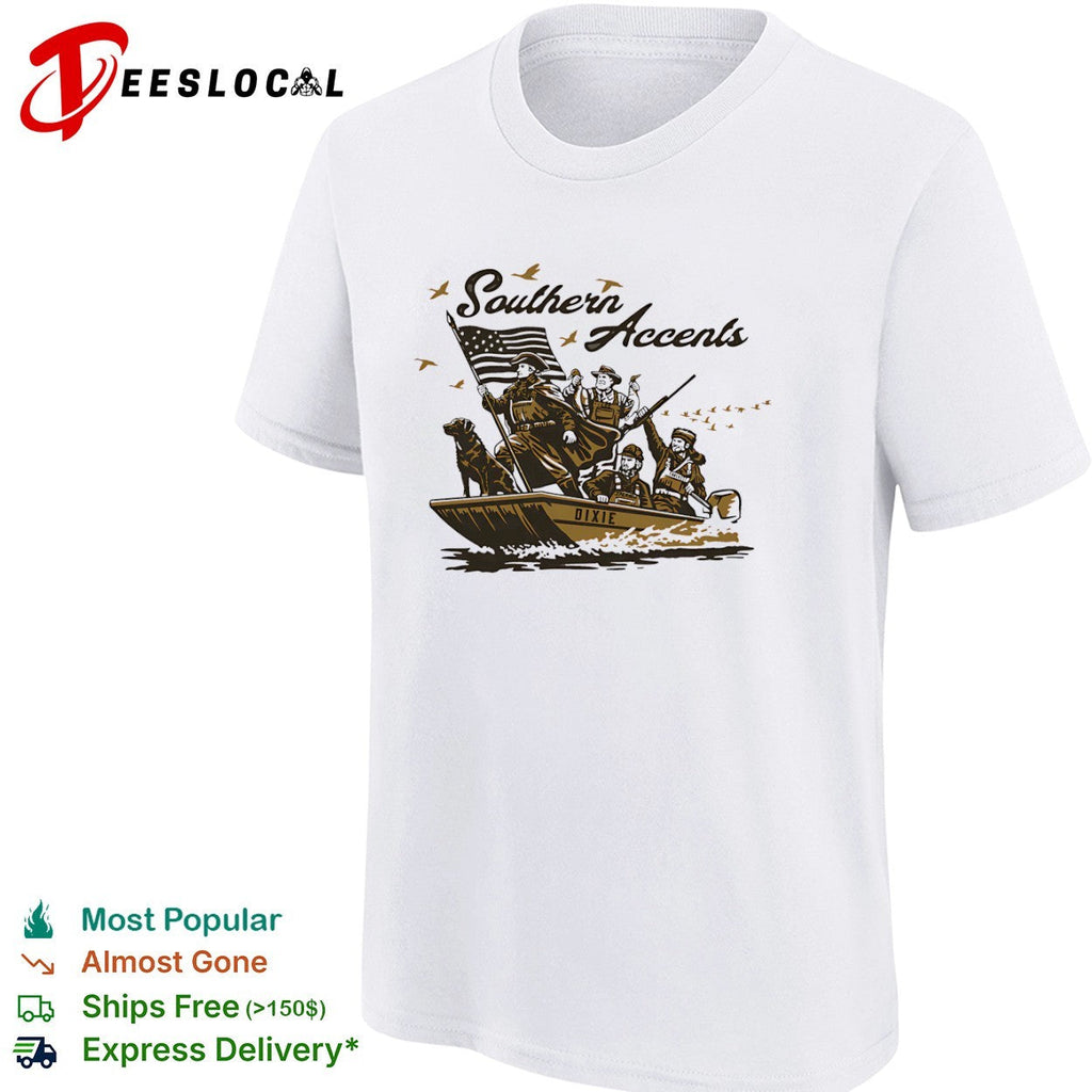 George Washington Robert E Lee Andrew Jackson Davy Crockett Southern Accents shirt Unisex