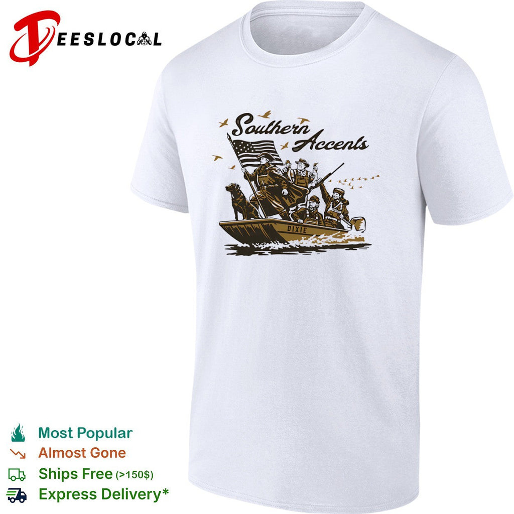 George Washington Robert E Lee Andrew Jackson Davy Crockett Southern Accents shirt Unisex
