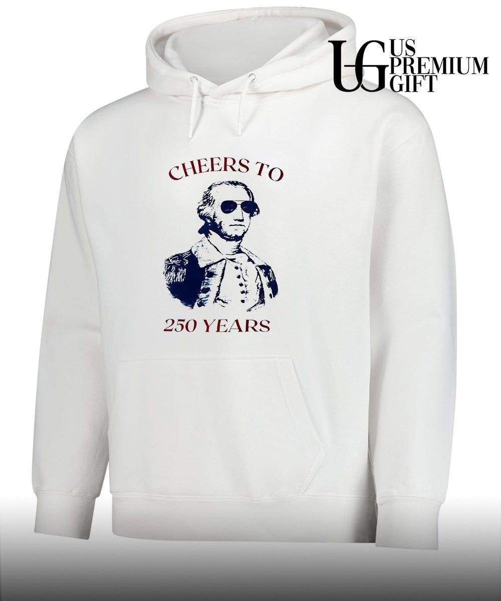 George Washington United States Cheers to 250 Years shirt Unisex