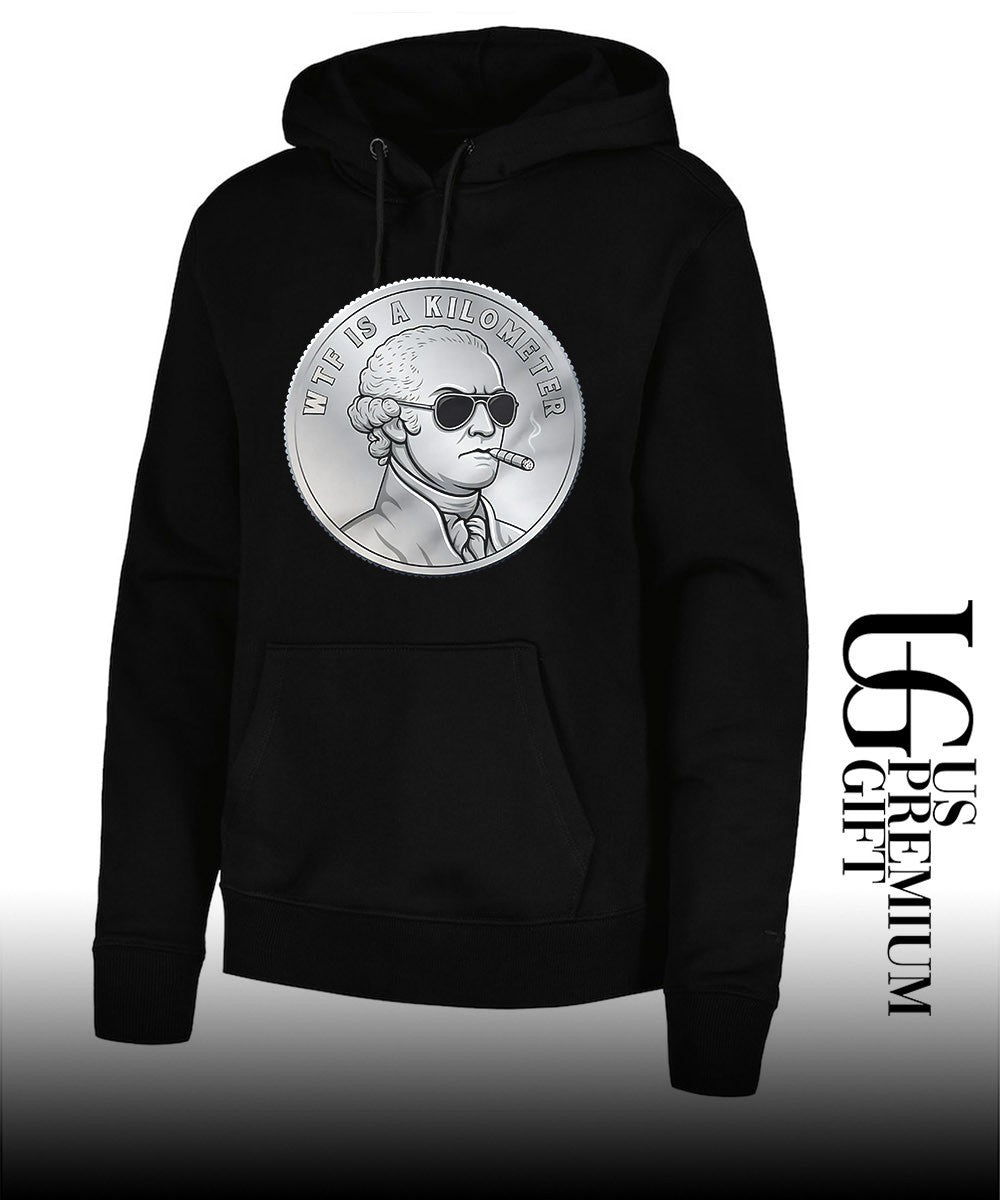 George Washington WTF is a Kilometer shirt Unisex