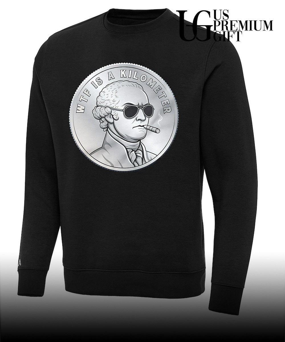 George Washington WTF is a Kilometer shirt Unisex