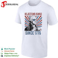 George Washington rejecting kings since 1776 tea cup shirt Unisex