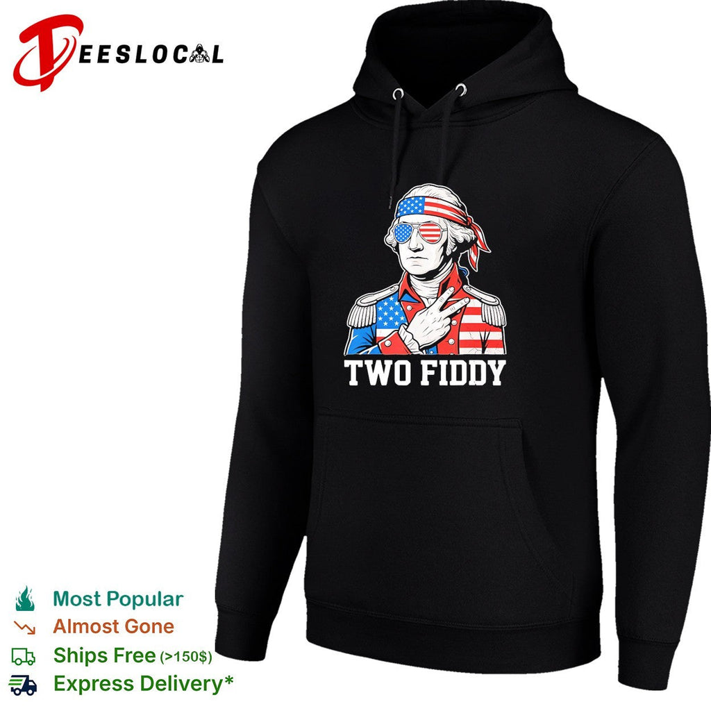 George Washington two fiddy shirt Unisex