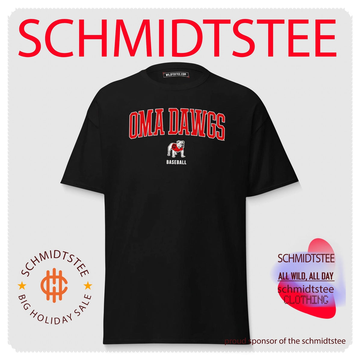 Georgia Baseball OmaDawgs UGA Bulldogs Omaha shirt Unisex