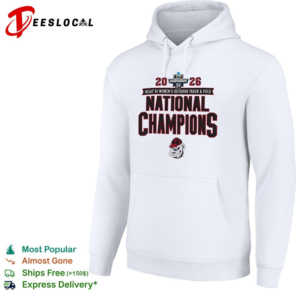 Georgia Bulldogs 2026 NCAA DI Women’s Outdoor Track and Field National Champions shirt Unisex