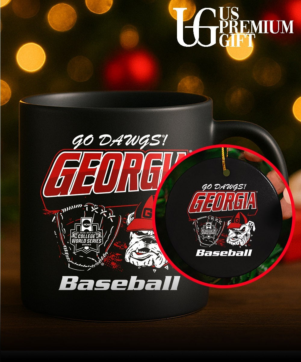 Georgia Bulldogs NCAA 2026 Men’s College World Series Go Dawgs Baseball shirt Unisex