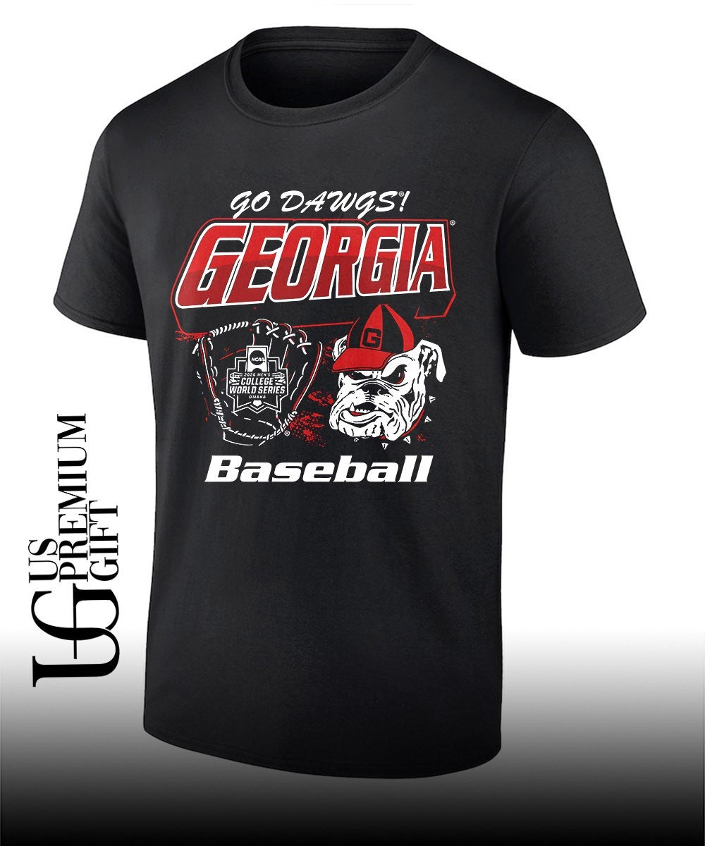 Georgia Bulldogs NCAA 2026 Men’s College World Series Go Dawgs Baseball shirt Unisex